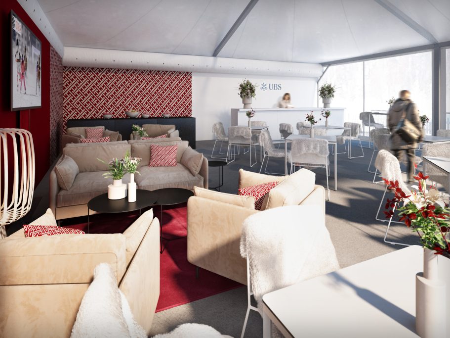 UBS Lounge White Turf