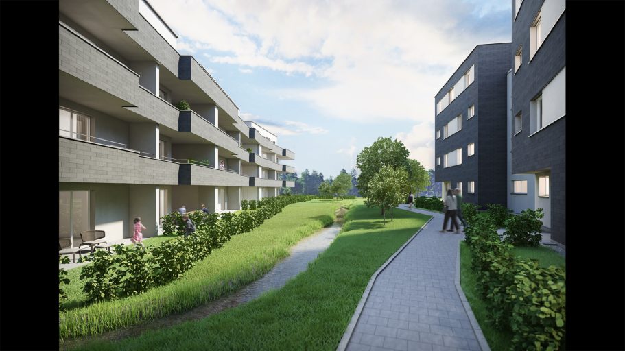 Wohnüberbauung Calida - Hunkeler Partner